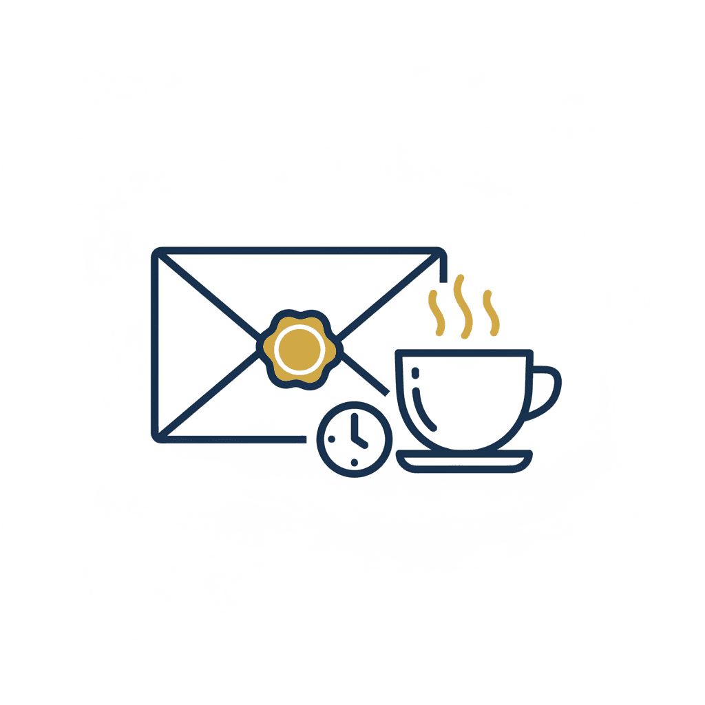 Livré avant votre café