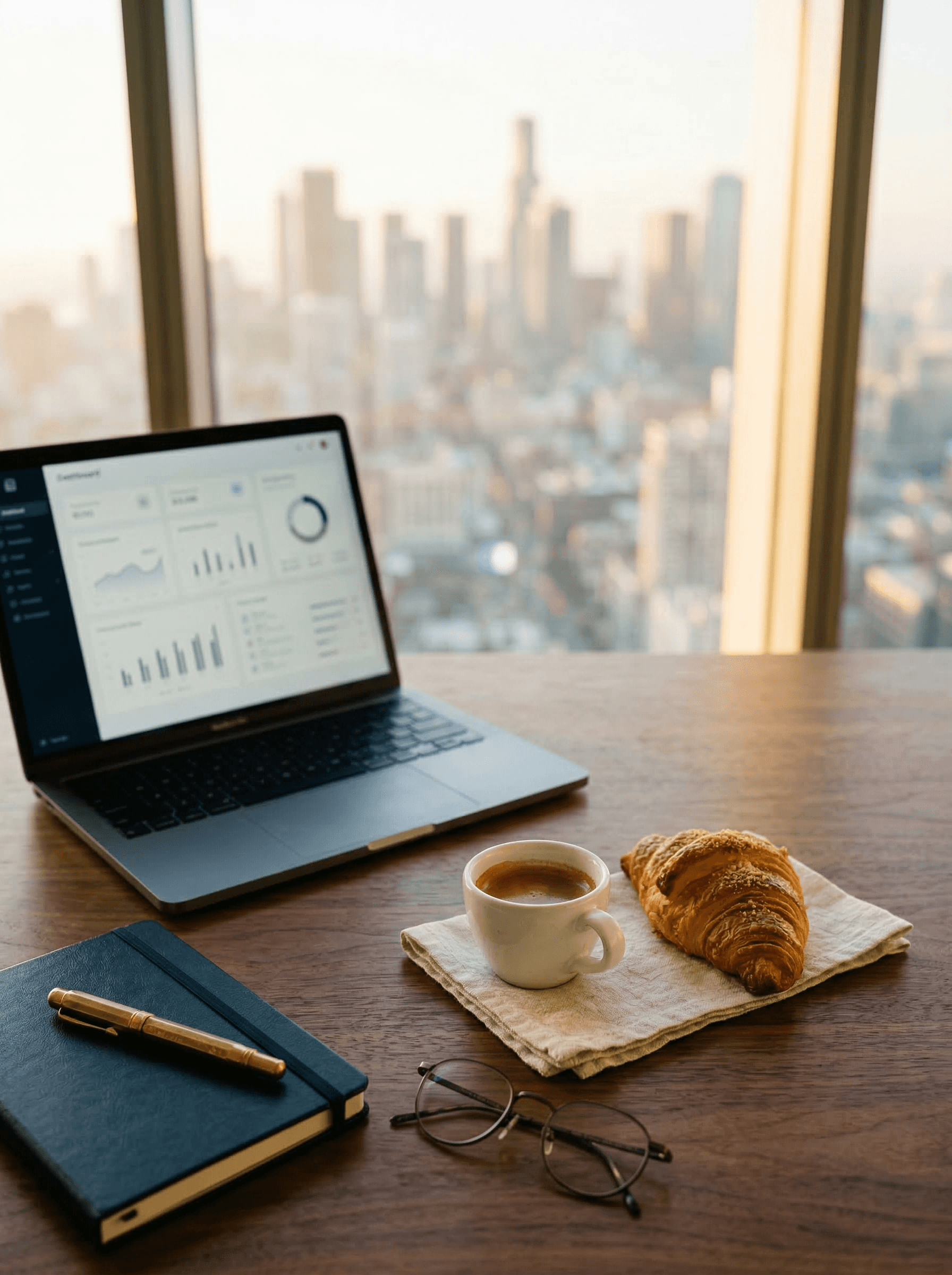 Bureau exécutif avec veille concurrentielle automatisée